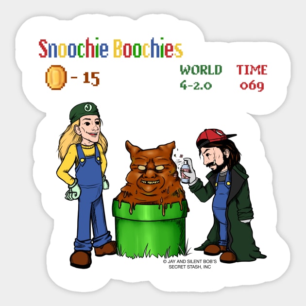 Snoochie Boochies Sticker by JessieiiiDesign